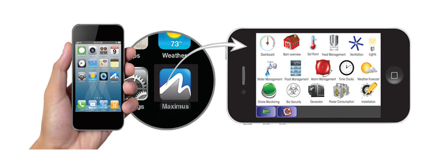 Maximus Systems Controller Smartphone Application